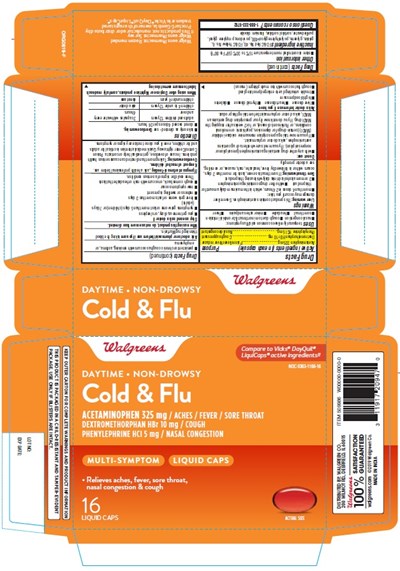 Walgreens daytime cold & flu 16ct.jpg image description - Walgreens daytime cold flu 16ct